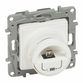   Legrand Niloé micro USB dokkoló, USB töltőaljzattal, fehér - 764596