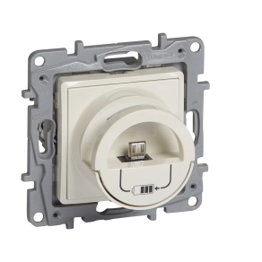   Legrand Niloé micro USB dokkoló, USB töltőaljzattal, bézs - 764696
