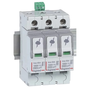   Legrand túlfeszültség levezető PV 1000V DC Imax 40 kA T2 2P - 414156