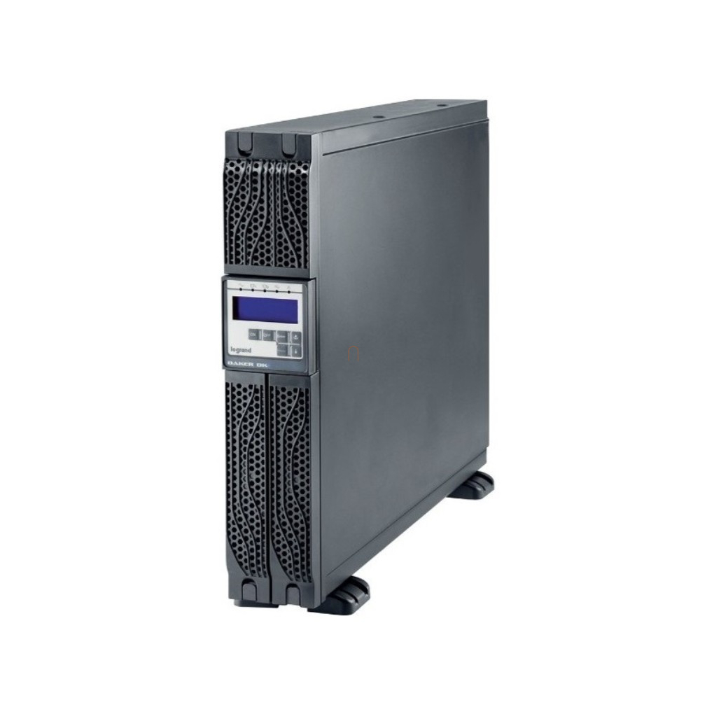 Leg. 310170 DAKER DK+ 1 kVA BEM: C14 KIM: 6xC13 USB + RS232 SNMP szlot online kettős konverziós szünetmentes torony/rack (UPS)