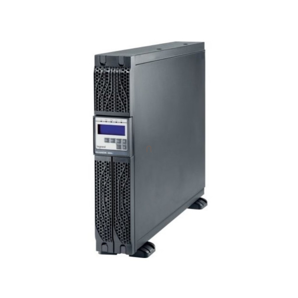 Leg. 310171 DAKER DK+ 2 kVA BEM: C14 KIM: 6xC13 USB + RS232 SNMP szlot online kettős konverziós szünetmentes torony/rack (UPS)
