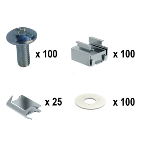 Legrand előlap csavar 100db - 339702