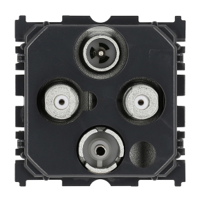   Legrand Céliane antenna csatlakozó TV-R-SAT/SAT 2 vezetékes - 67393