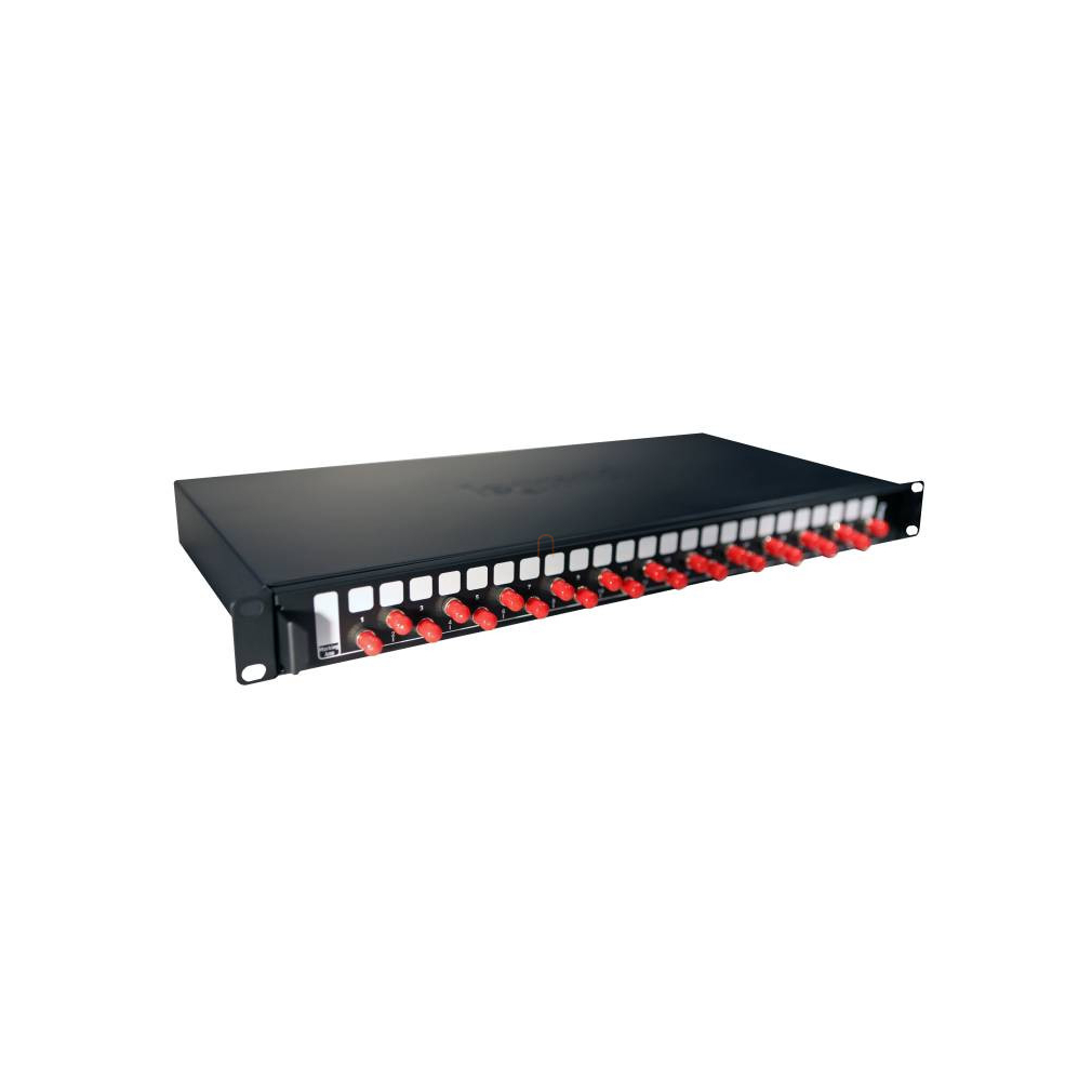 Optikai patch panel kihúzható 24xST szimplex (48xFO szál beköthető) multimódusú LCS3 Legrand 032163
