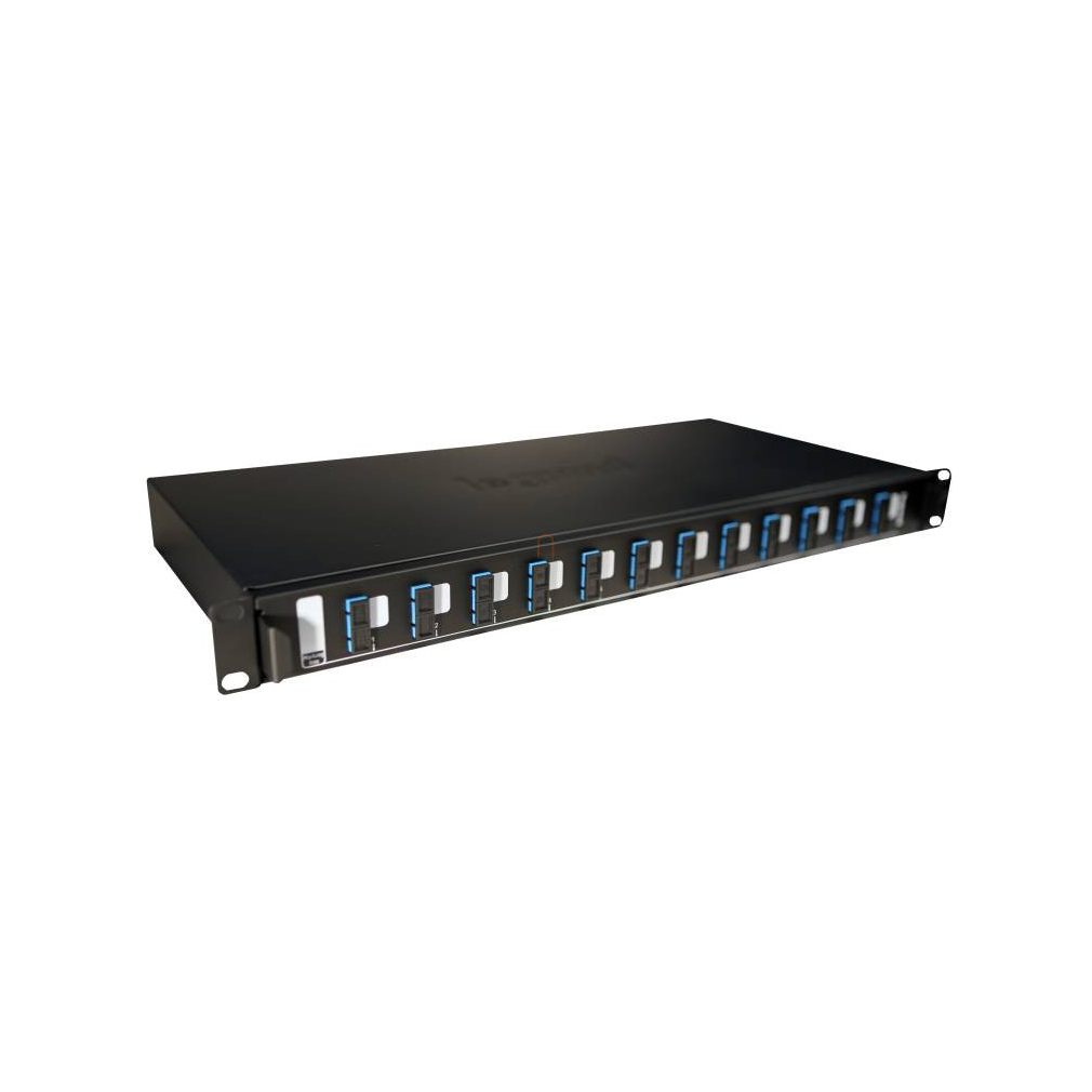 Optikai patch panel kihúzható 12xSC duplex (24xFO szál beköthető) monomódusú LCS3 Legrand 032164