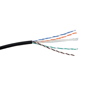   Legrand kültéri kábel Cat6 (U/UTP) 4 érpár PE fekete LCS3 - 32829