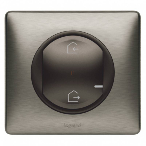   Legrand Céliane Netatmo vezeték nélküli főkapcsoló - érkezés/távozás funkcióval, grafitszürke - 64874