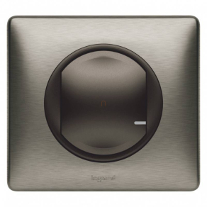   Legrand Céliane Netatmo vezeték nélküli kapcsoló - egypólusú, grafitszürke - 64893