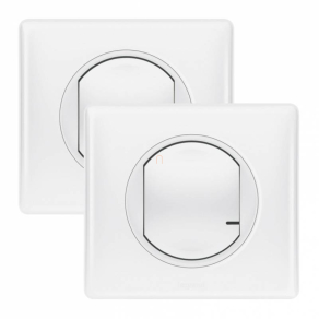   Legrand Céliane Netatmo párosított szett: alternatív kapcsolás - 1 intelligens kapcsoló + 1 vezeték nélküli kapcsoló fehér - 67632