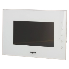   Legrand kiegészítő 2 vezetékes 7"-os fehér beltéri egység - 369235