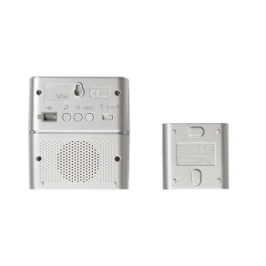   Legrand vezeték nélküli csengő Prémium szett alumíniummínium elemes - 94271