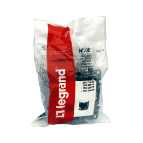   Legrand Niloé 2xRJ45 Cat.6 STP körmös aljzat, fehér - 764576