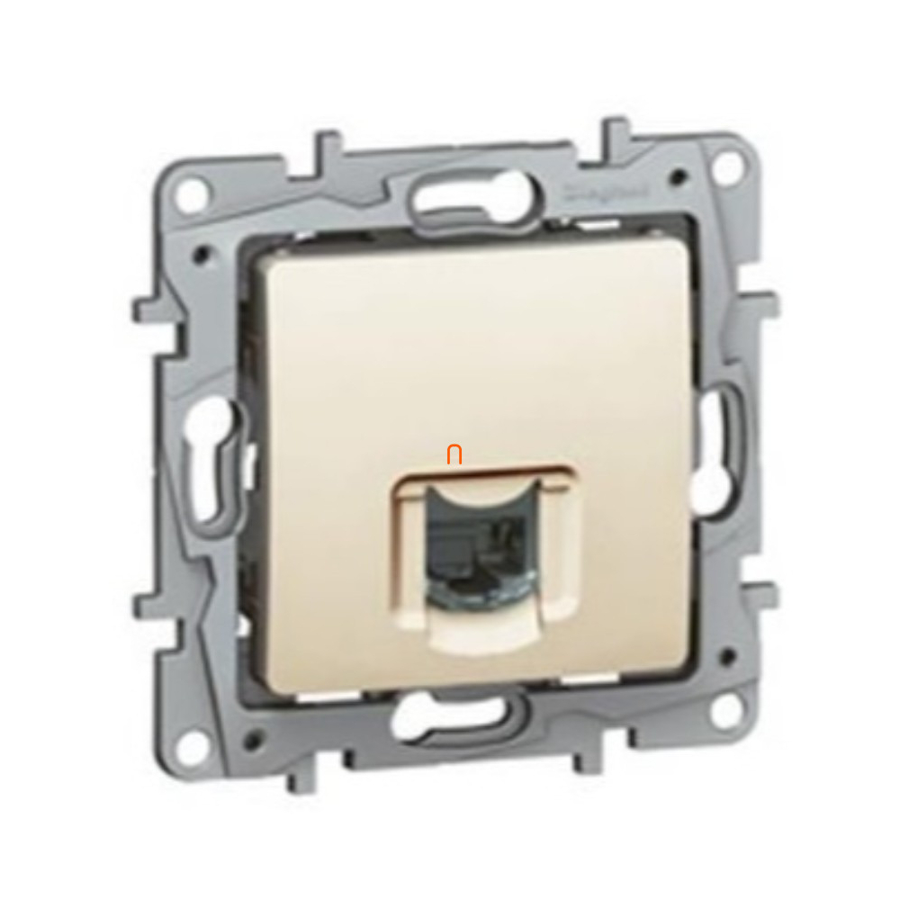 Legrand Niloé bézs 1xRJ45 Cat6 UTP informatikai csatlakozóaljzat 764673