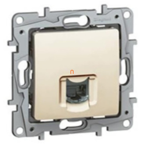   Legrand Niloé bézs 1xRJ45 Cat6 UTP informatikai csatlakozóaljzat - 764673