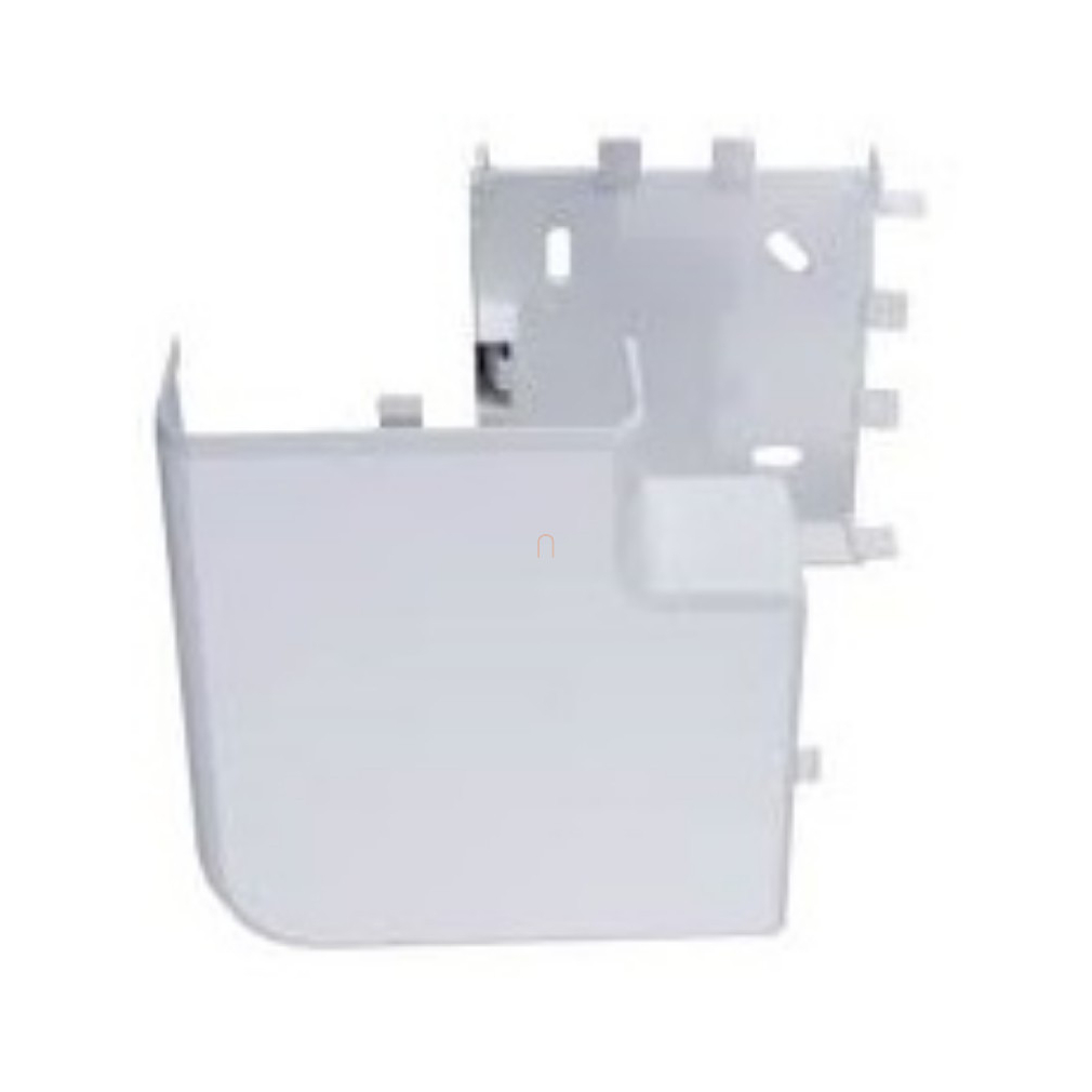 Leg.075641 DLP kanyarelem bepattintható kábelcsatornához, 90fok, 80 x 50 mm, fehér