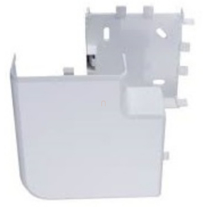   Legrand DLP kanyarelem bepattintható kábelcsatornához, 90fok, 80 x 50 mm, fehér - 75641