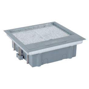   Legrand padlódoboz műanyag fedéllel, merőleges szerelvényezés, 12 modul - 88172