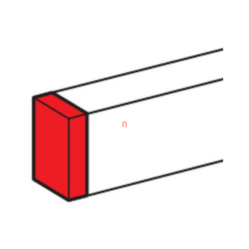 Leg.075705 DLP Végzáró 80x50 mm antimikrobiális csatornához