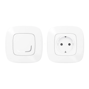   Legrand Valena Allure-Netatmo okos előre párosított szett: 2P+F csatlakozóaljzat (V) + kapcsoló (ETV), fehér - 752554
