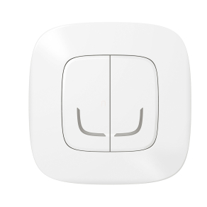   Legrand Valena Allure-Netatmo okos kettős kapcsoló (végrehajtó), nulla (N) vezető bekötéssel, 1-es kerettel, fehér - 752588