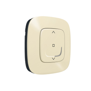   Legrand Valena Allure-Netatmo okos vezeték nélküli redőny/zsaluzia kapcsoló (ETV), falon kívüli, 1-es kerettel, elefántcsont - 752691