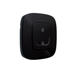   Legrand Valena Allure-Netatmo okos vezeték nélküli távozás/érkezés szcenárió kapcsoló (ETV), falon kívüli, 1-es kerettel, fekete - 752886