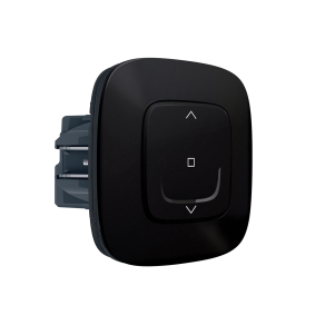   Legrand Valena Allure-Netatmo okos vezeték nélküli redőny/zsaluzia kapcsoló (ETV), falon kívüli, 1-es kerettel, fekete - 752891