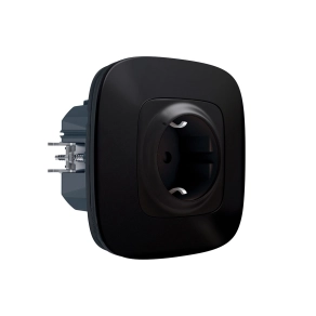   Legrand Valena Allure-Netatmo okos 2P+F csatlakozóaljzat (végrehajtó), 16 A, 1-es kerettel, fekete - 752894