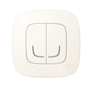   Legrand Valena Allure-Netatmo okos vezeték nélküli kettős kapcsoló (ETV), falon kívüli, 1-es kerettel, gyöngyház - 752987