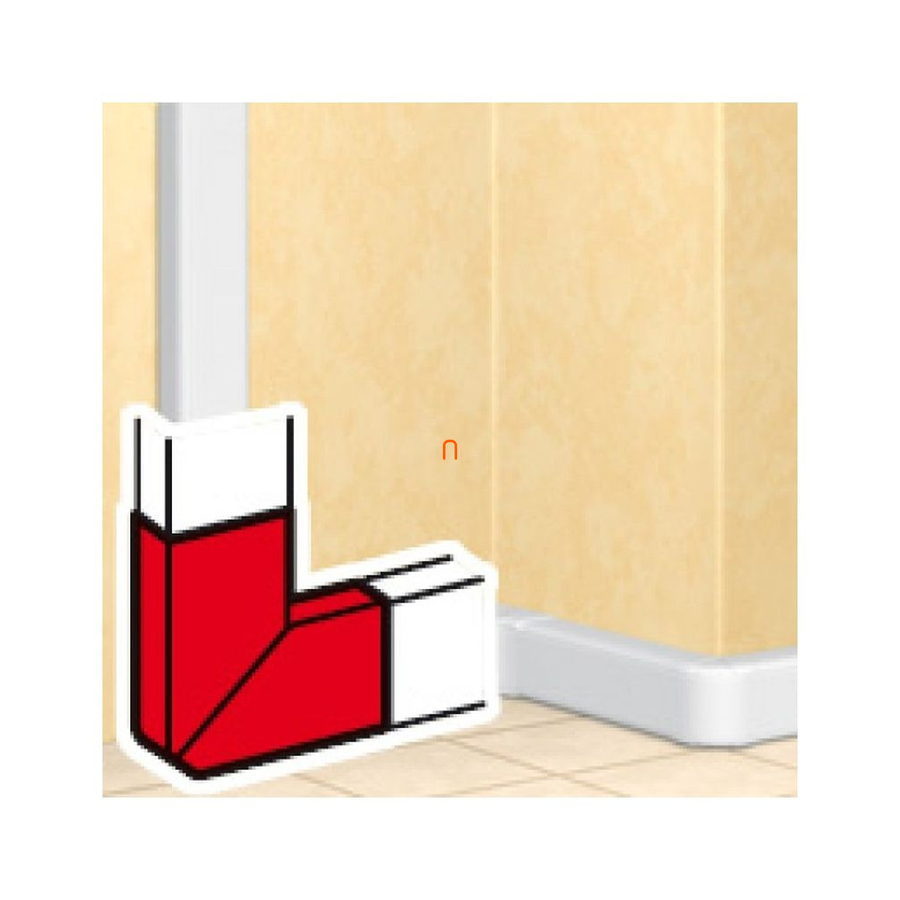 DLP 010792 kanyarelem 195x50 mm LEGRAND