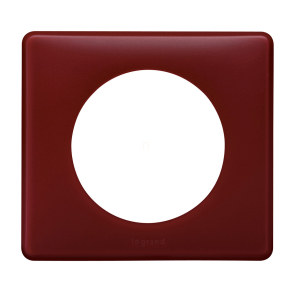 Legrand Céliane 1-es keret, púder bordó - 66751