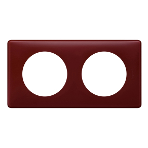Legrand Céliane 2-es keret, púder bordó - 66752