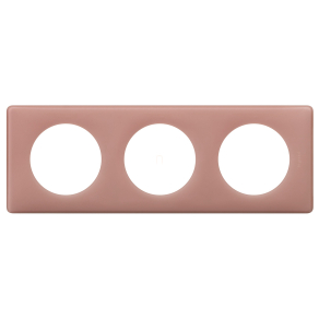 Legrand Céliane 3-as keret, púder rózsa - 66763