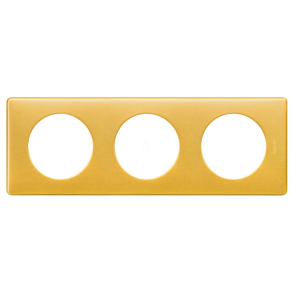 Legrand Céliane 3-as keret, sárgaréz - 68793