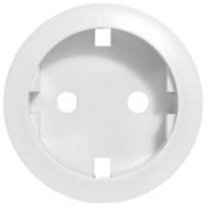   Legrand Céliane 2P+F csatlakozóaljzat burkolat, fehér - 68131