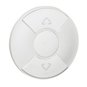   Legrand Céliane redőnykapcsoló/nyomó burkolat, fehér - 68151