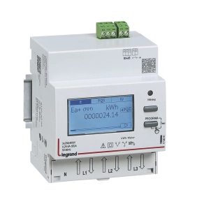   Legrand EMDX3 fogyasztásmérő 2T RS485 kimenettel 3F 63A - 412091