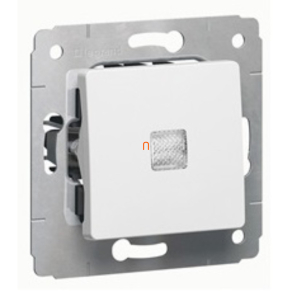   Legrand Cariva fehér 106 JF váltókapcsoló jelzőfénnyel keret nélkül - 773626