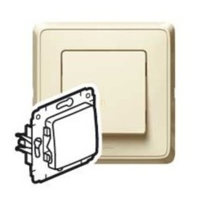   Legrand Cariva bézs 107 keresztkapcsoló keret nélkül - 773707