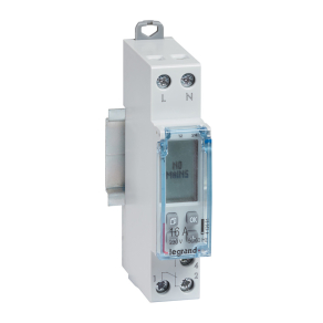   Legrand Lexic AlphaRex3 digitális programkapcsoló, heti 28 program, 1 kimenet 230 V~ - 412681