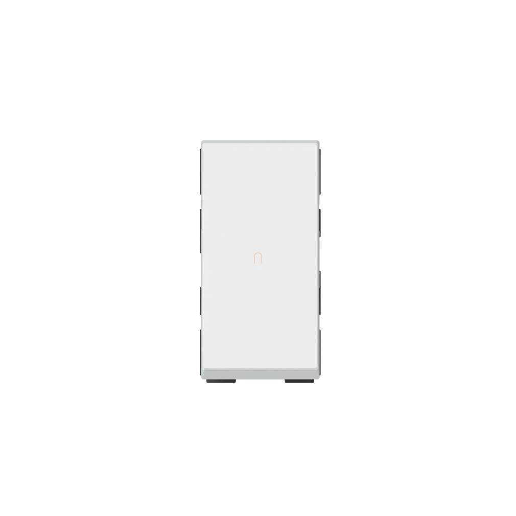 Legrand 077034L Program Mosaic fényjelzős váltóérintkezős nyomó szabad bekötőkapoccsal, 6A - 250V~, 1 modul széles, fehér
