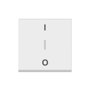   Legrand Program Mosaic kétpólusú kapcsoló 10A, 2m, fehér - 077050L