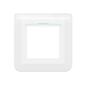   Legrand Program Mosaic keret, 2 modul, fehér, antimikrobiális - 078722L