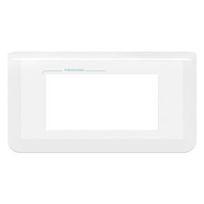   Legrand Program Mosaic keret, 4 modul, vízszintes, fehér, antimikrobiális - 078724L