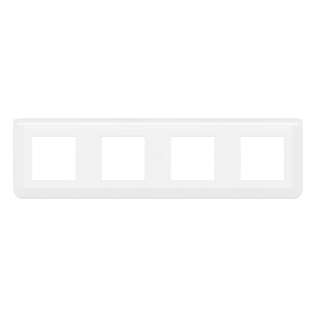 Legrand Program Mosaic keret 4x2m, fehér - 078808L