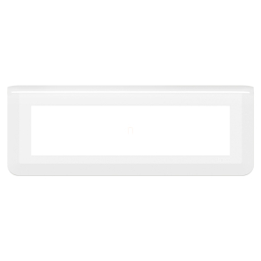   Legrand Program Mosaic keret 1x8m, vízszintes, fehér - 078818L
