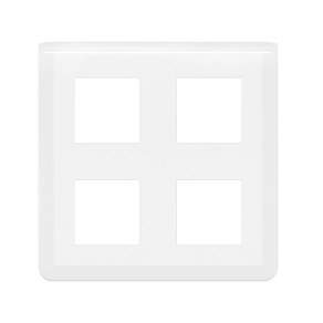   Legrand Program Mosaic keret, 2x2x2m, vízszintes, fehér - 078838L
