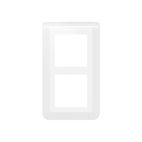   Legrand Program Mosaic keret régi 57 mm-es soroláshoz, 2x2m, függőleges, fehér - 078854L