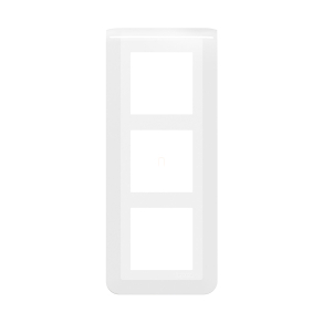   Legrand Program Mosaic keret régi 57 mm-es soroláshoz, 3x2m, függőleges, fehér - 078856L