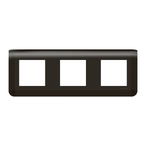   Legrand Program Mosaic keret 3x2m, vízszintes, matt fekete - 079046L